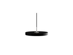 UMAGE - Asteria Plus Hanglamp Mini Black/Steel Top