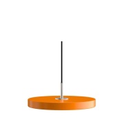 UMAGE - Asteria Plus Hanglamp Mini Nuance Oranje/Steel Top