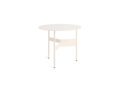 HAY - Shim Bijzettafel/Sofa-tafel Ø54x44 Eggshell