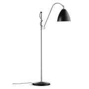 GUBI - Bestlite Bl3 VloerLamp Ø21 Chroom/Zwart