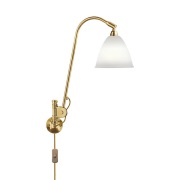 GUBI - Bestlite Bl6 Wandlamp Ø16 Geelkoper/Porselein