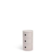 Kartell - Componibili Bio 3 Bijzettafel Cream