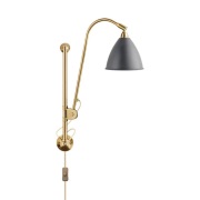 GUBI - Bestlite Bl5 Wandlamp Ø16 Geelkoper/Gray