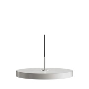 UMAGE - Asteria Plus hanglamp, Ø 43 cm, lichtgrijs/staal