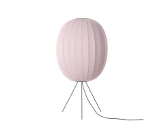 Made By Hand - Knit-Wit 65 Hoog Oval Vloerlamp, 130 cm, roze
