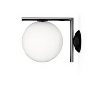 Flos - Ic C/W2 Wandlamp/Plafondlamp Chroom