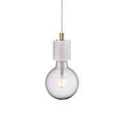 Nordlux - Siv Hanglamp Marble/White