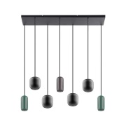 Lucande - Narion 7 Hanglamp Zwart