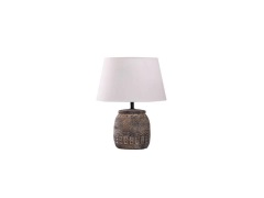 Lindby - Aelith Tafellamp Ø30 White/Grey