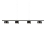 Nordlux - Clyde 4 LED Hanglamp Long Black