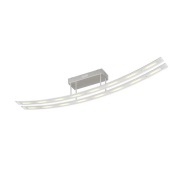 Lindby - Jarda Double Plafondlamp Nickel