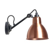 Lampe Gras - 104 Wandlamp Zwart/Koper