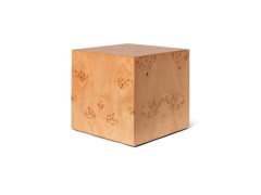 ferm LIVING - Burl Cube Bijzettafel Natural