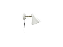 DybergLarsen - Sleep Wandlamp Shiny White/Antique Brass
