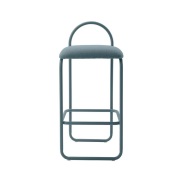 AYTM - Angui Barkruk H82,5 Dusty Blauw Bouclé