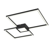 Lindby - Duetto 2 Plafondlamp Anthracite