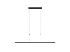 Lucande - Stakato 8 LED Hanglamp L180 Black