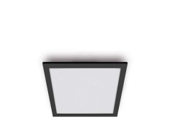 WiZ - Panel  Plafondlamp Square 12W Black