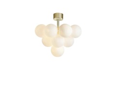 Markslöjd - Merlot 13 Plafondlamp Brass/White