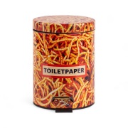 Seletti - Spaghetti Toiletpaper Home Bin Ø20,5xH27,5 Multicolor