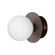 Globen Lighting - Art Deco plafondlamp, IP44, wit/brons
