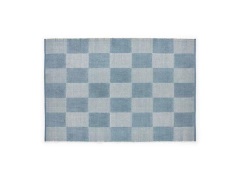HAY - Check Vloerkleed Small 140x200 Light Blue