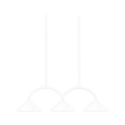 Globen Lighting - Curve 3 hanglamp White