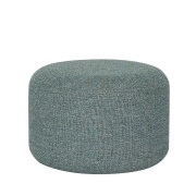 Hübsch - Marshmellow Poef Small Donker Grijs