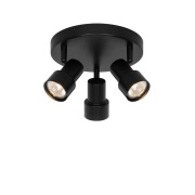 Nordlux - Boston 3 Plafondlamp Zwart