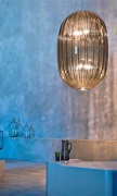 Foscarini - Plass Grande Hanglamp Gray 4,9m