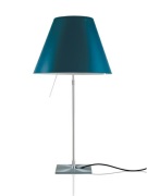 Luceplan - Costanza Tafellamp Alu/Petroleum Blue