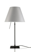 Luceplan - Costanza Tafellamp met Dimmer Zwart/Mistic White
