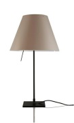 Luceplan - Costanzina Tafellamp Zwart/Shaded Stone