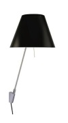 Luceplan - Costanzina Wandlamp Alu/Liquorice Black