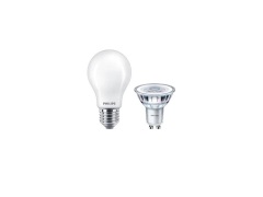 - Lichtbronnen 1xLED 4,6W (50W/355lm) GU10 + 1xLED 8,5W Glas (1055lm) ...