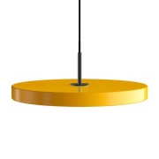 UMAGE - Asteria hanglamp, saffraangeel/zwart, Ø 43 cm