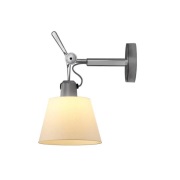 Artemide - Tolomeo Parete Diffusore Wandlamp Ø18 Perkament