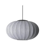 - Knit-Wit 57 Oval LED Hanglamp Anniversary Glitter Silver - Made By H...