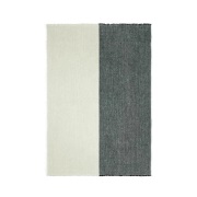 ferm LIVING - Pila Plaid Black/Elm Green