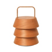 ferm LIVING - Luver Portable Taffellamp Natural