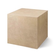 Mater - Cube Tafel Coffee Waste Light