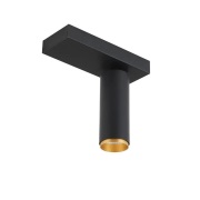 Loom Design - X-Beam Plafondlamp Enkel Black Gold