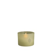 Uyuni - Glas Licht 8,2x6 cm Light Green Leaf  Lighting