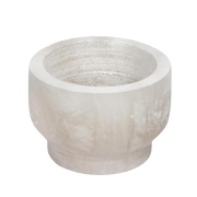 Uyuni Lighting - Alabaster Kaarshouder 8x5 cm Wit