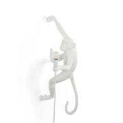 SELETTI - Monkey Hanging Wandlamp Right Wit