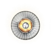 DESIGN BY US - New Wave Optic Wandlamp Smoke