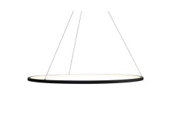 ANTIDARK - Gloria LED Hanglamp Ø80 Slim Zwart