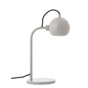 FRANDSEN - Ball Single Taffellamp Glossy Pale Grey