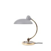 FRITZ HANSEN - KAISER idell™ 6631-T Tafellamp Mat Easy Grijs/Messing
