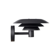 Dyberg Larsen - DL25 Buiten Wandlamp Black DybergLarsen